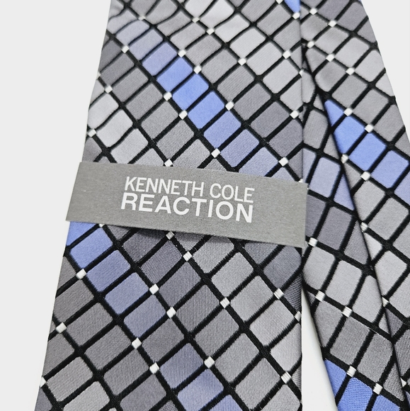 KENNETH COLE REACTION | geometric print neck tie - Picture 3 of 5